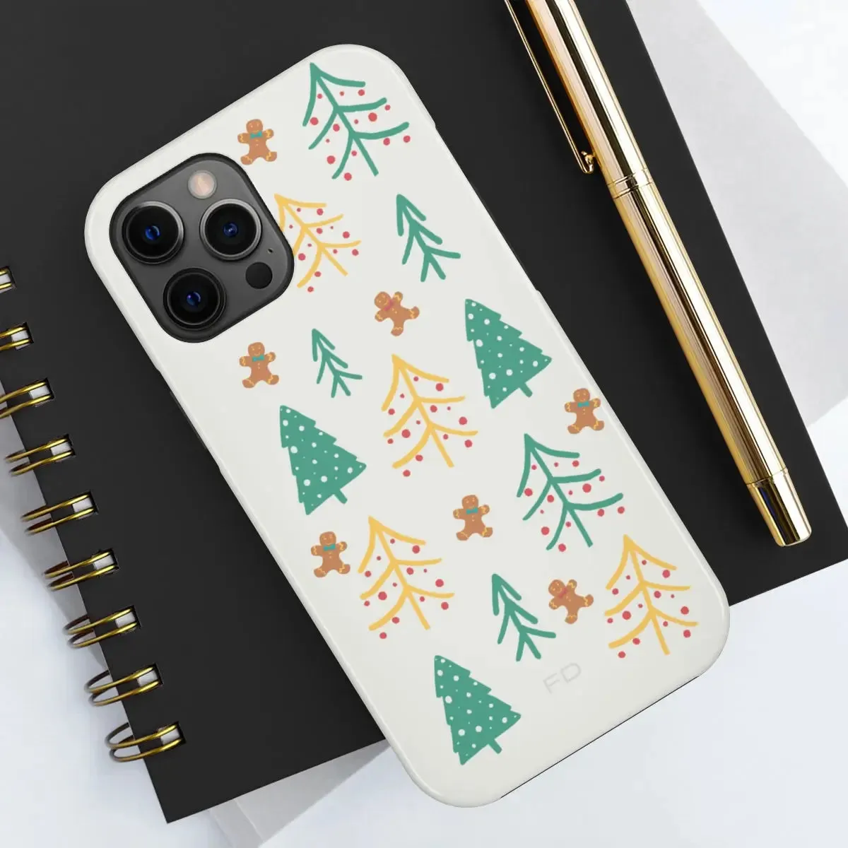 Christmas Tree's Tough Case for iPhone with Wireless Charging -Christmas Tree iPhone Case