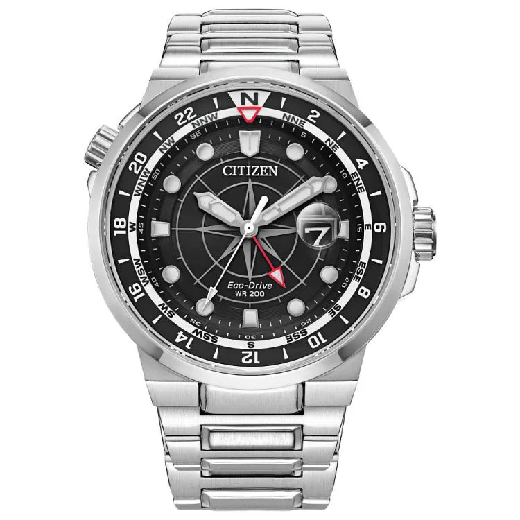 CITIZEN Eco-Drive Sport Luxury Endeavor Mens Stainless Steel