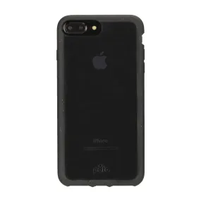 Clear iPhone Plus Case with Black Ridge