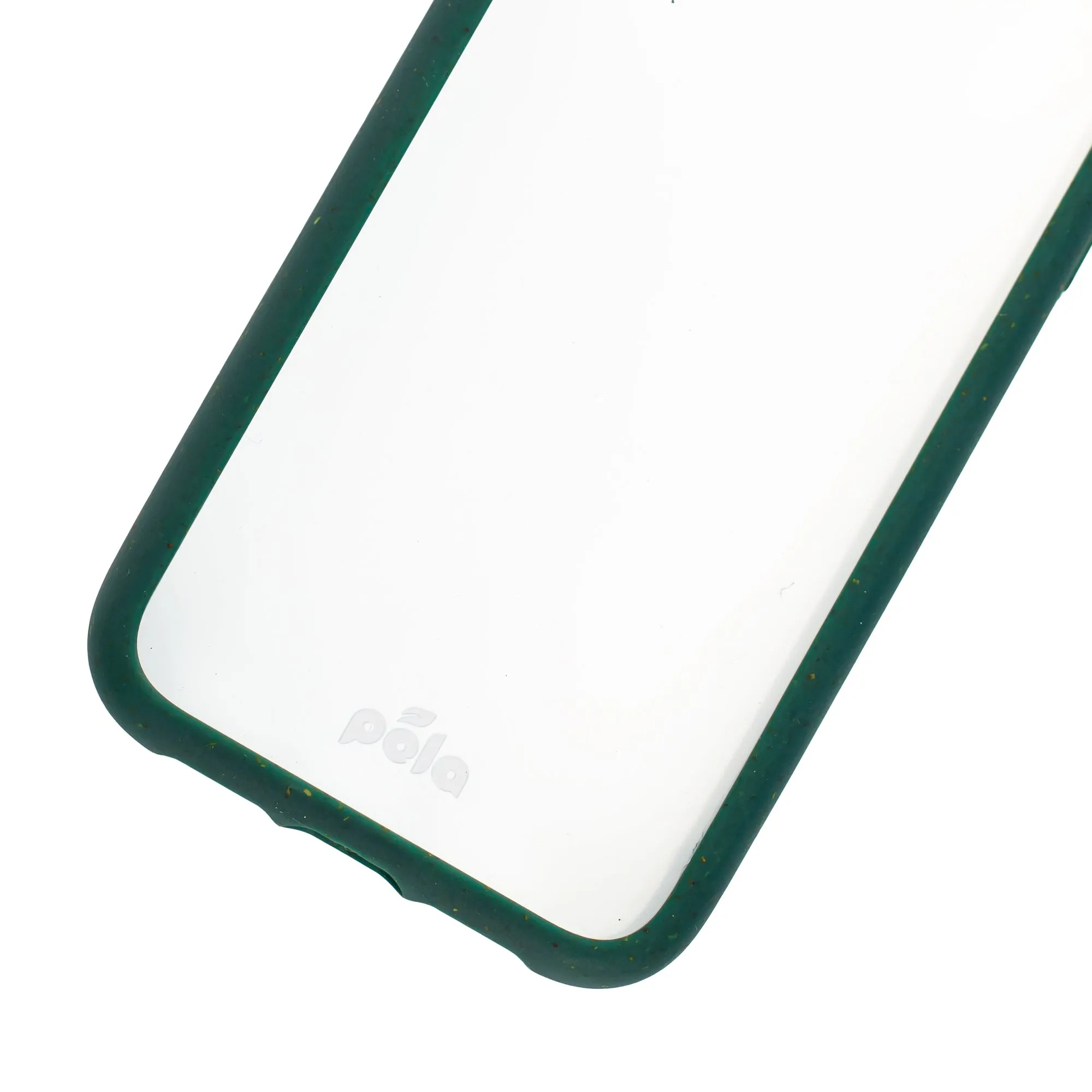 Clear iPhone XR Case with Green Ridge