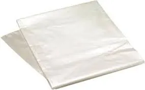 Clear Trashliners - 55 Gallon 1.4 Mil - Case of 100 (Folded)