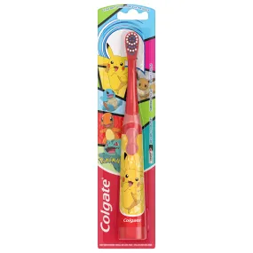 Colgate Kids Pokemon Battery Toothbrush, Extra Soft, Children 3 , 1 Pack