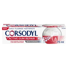 Corsodyl Active Gum Repair Whitening Toothpaste 75ml (A)