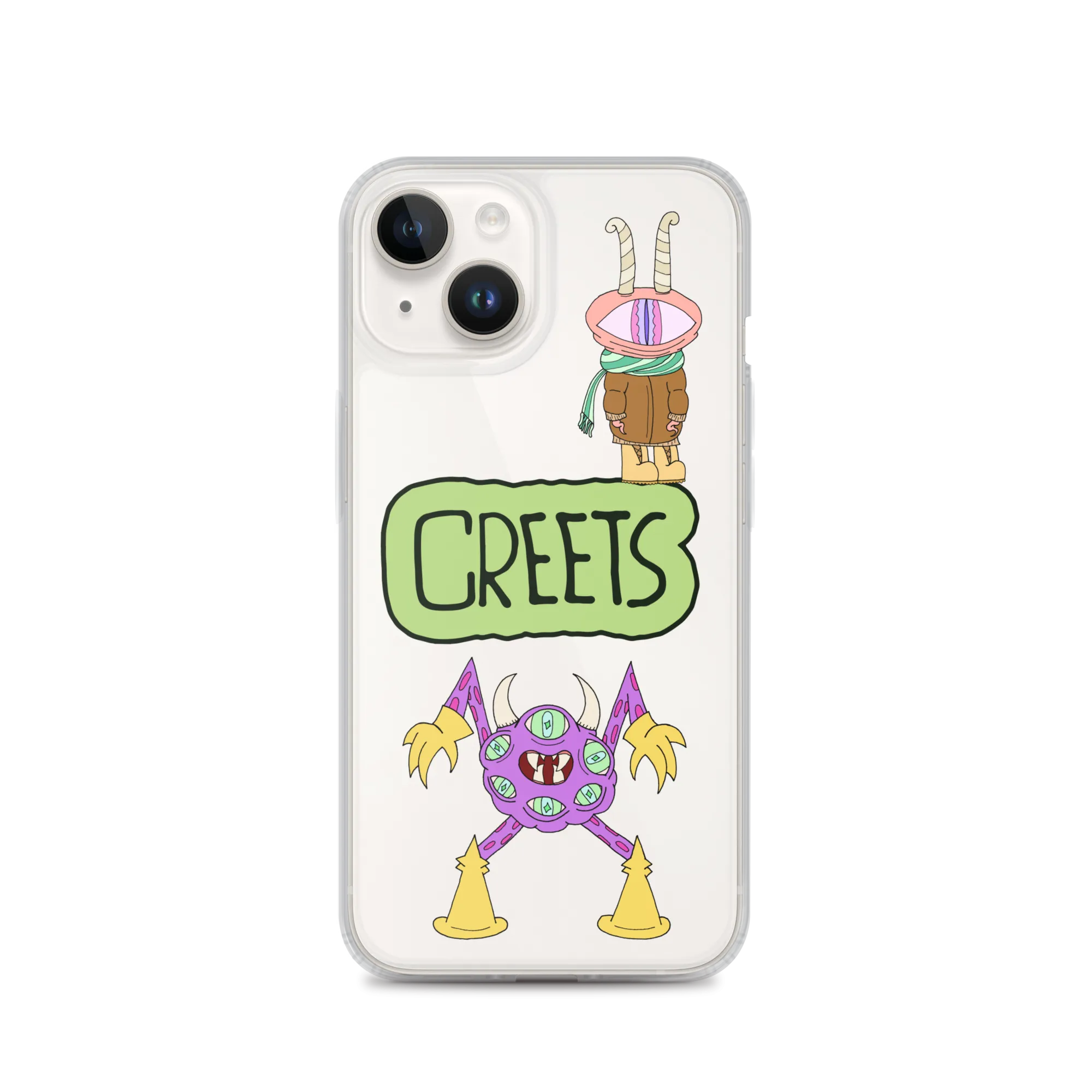 CREETS Clear Case for iPhone