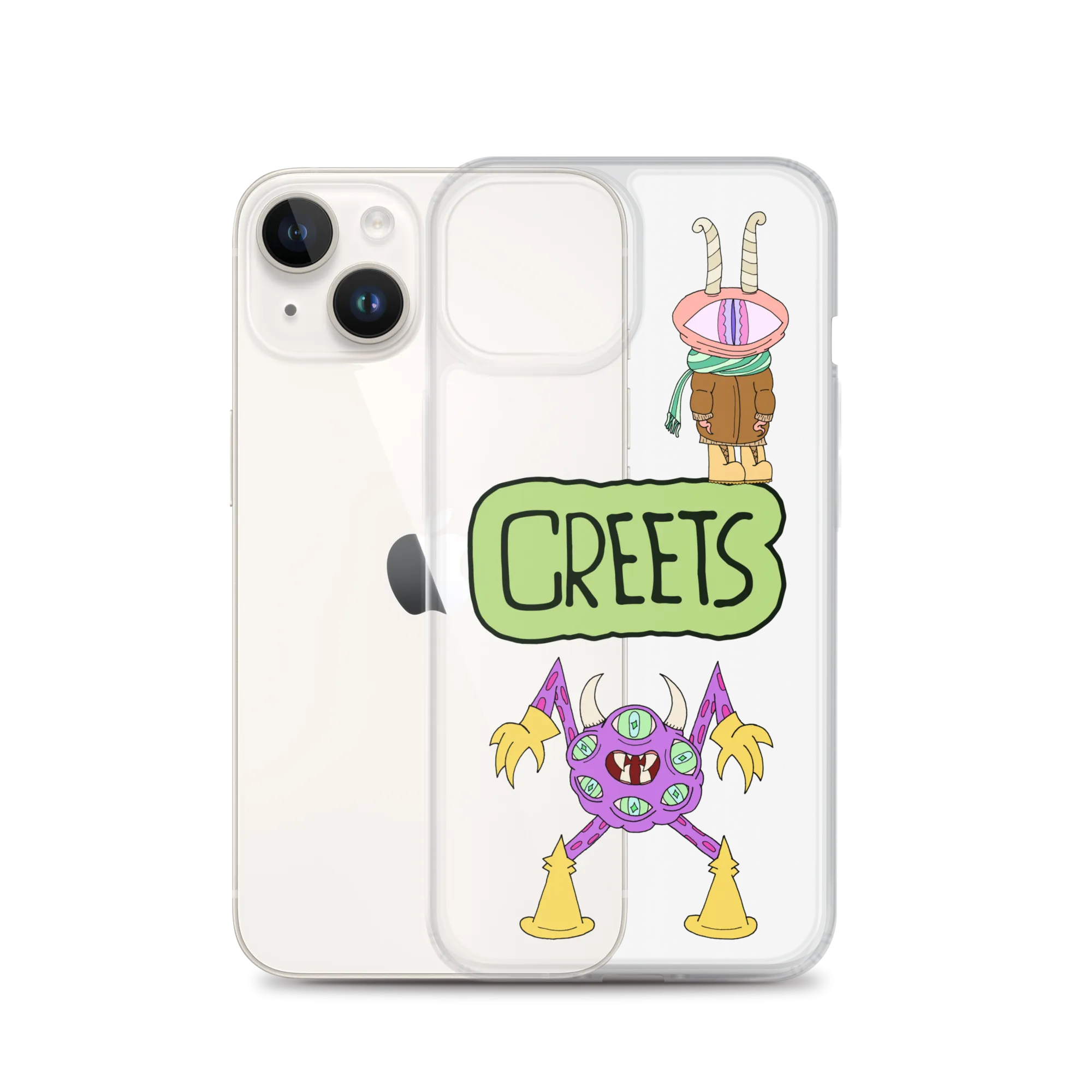 CREETS Clear Case for iPhone