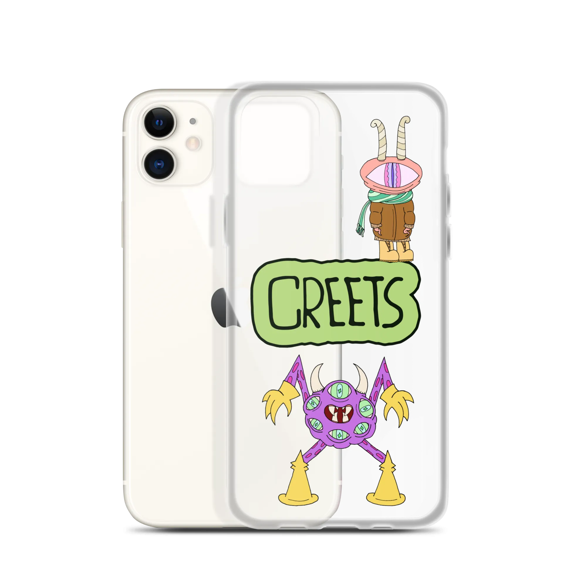 CREETS Clear Case for iPhone