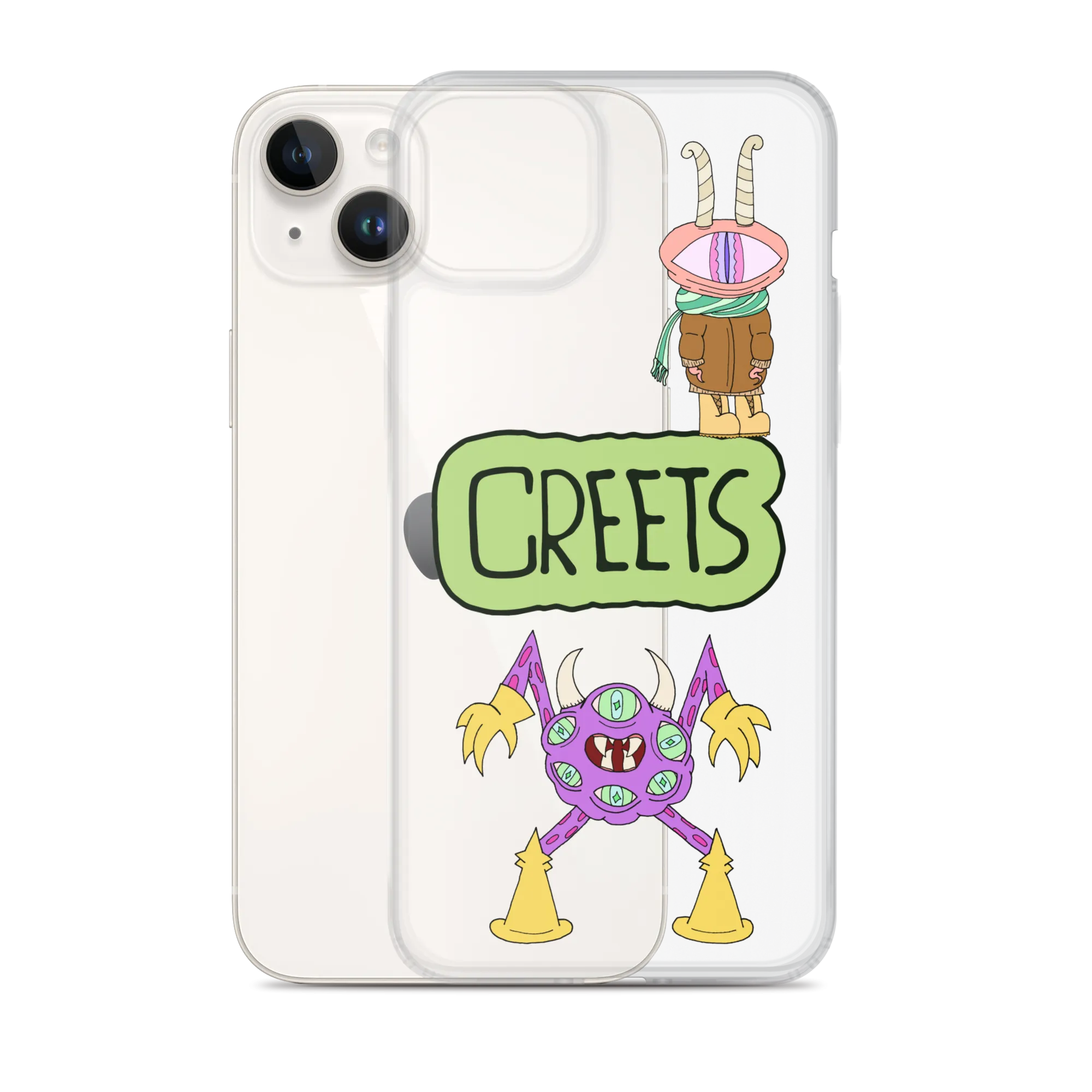 CREETS Clear Case for iPhone