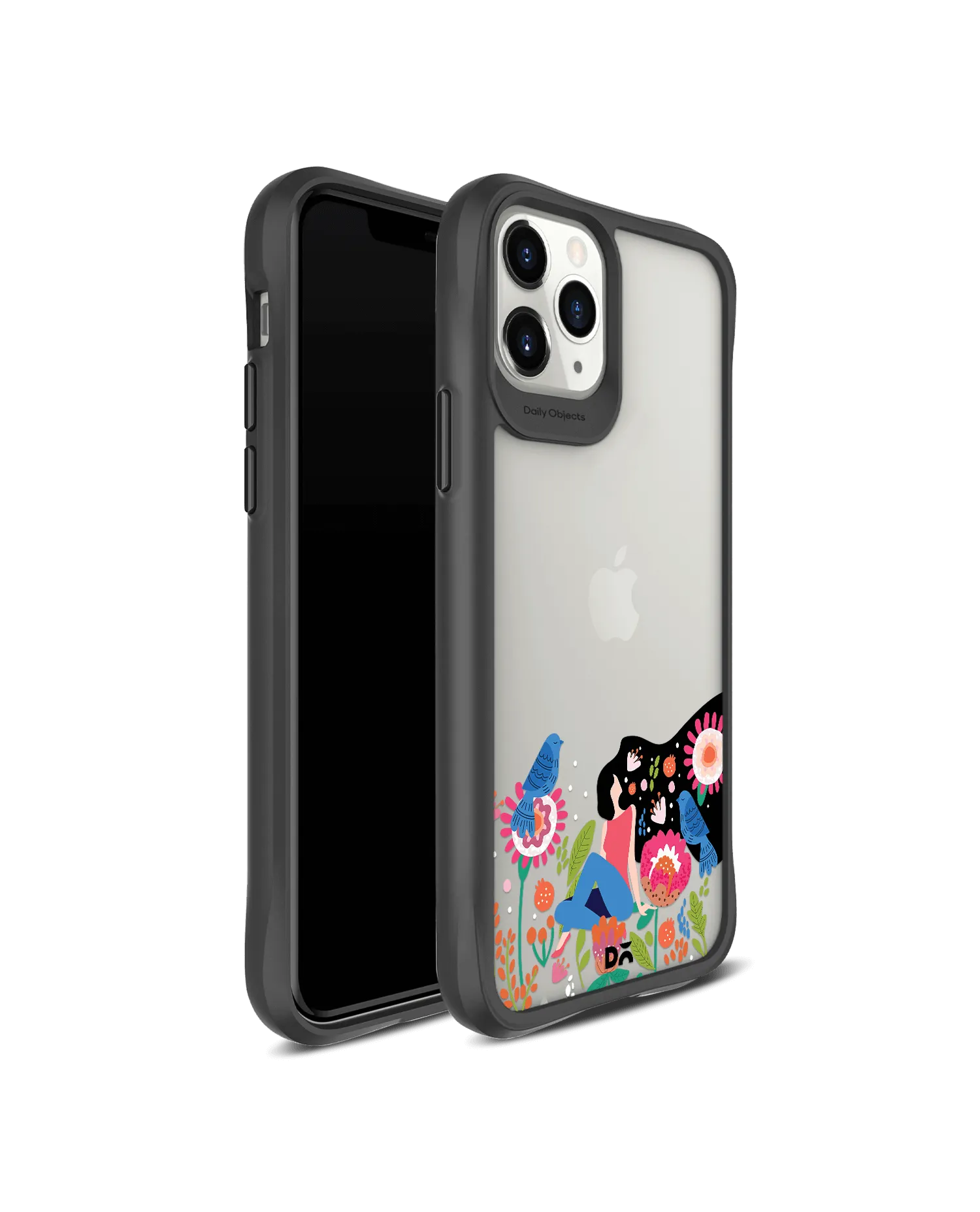 DailyObjects Day Dreamer Black Hybrid Clear Case Cover For iPhone 11 Pro