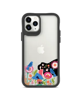 DailyObjects Day Dreamer Black Hybrid Clear Case Cover For iPhone 11 Pro