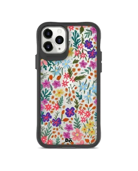 DailyObjects Hawaiian Greetings Black Hybrid Clear Case Cover For iPhone 11 Pro