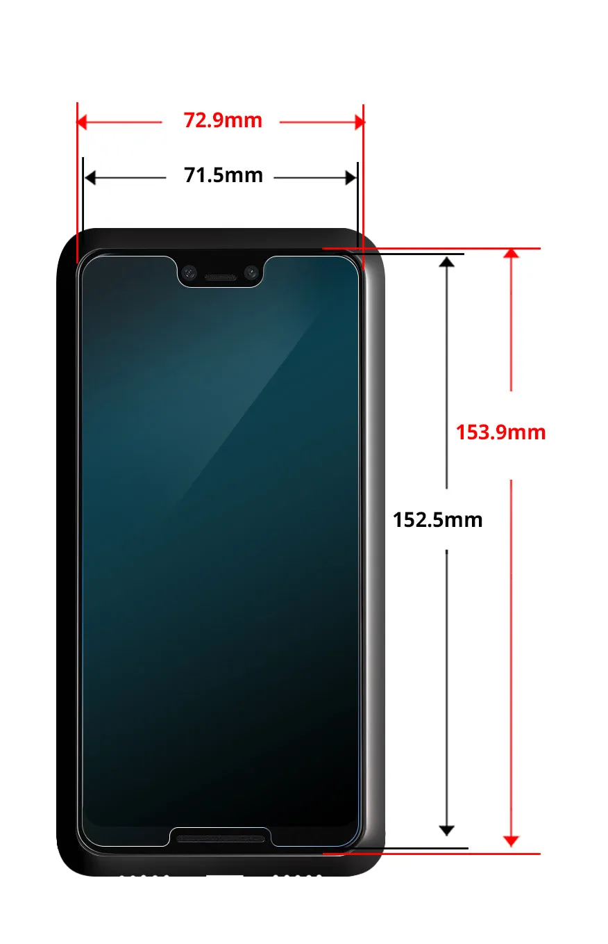 [Dome Glass] Google Pixel 3XL Tempered Glass Screen Protector