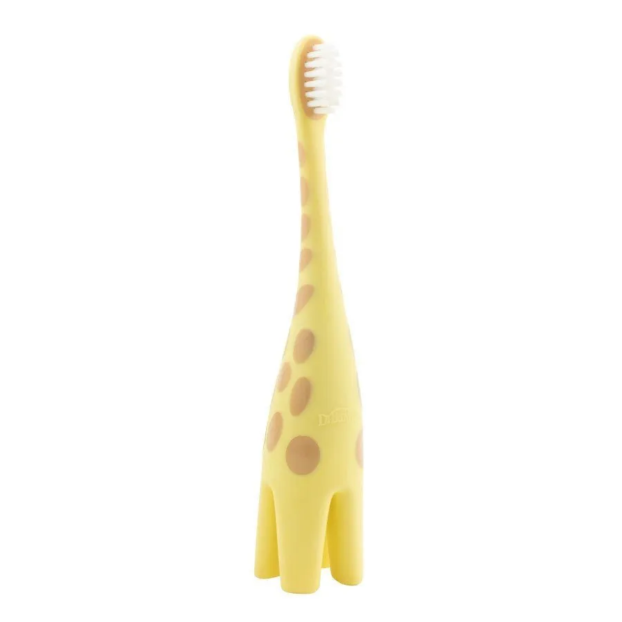 Dr.Brown's Infant to Toddler Toothbrush- Yellow Giraffe