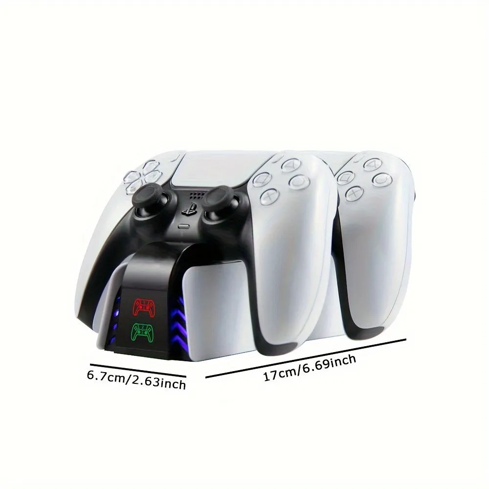 Dual Fast Charging Controller Charging Station for PS5 DualSense