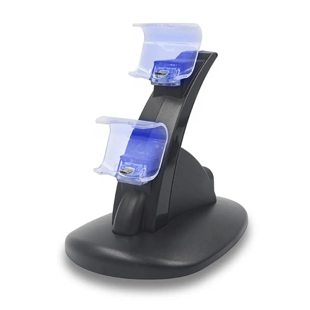 Dual USB Charging Station & Dock for PS4 Game Controllers