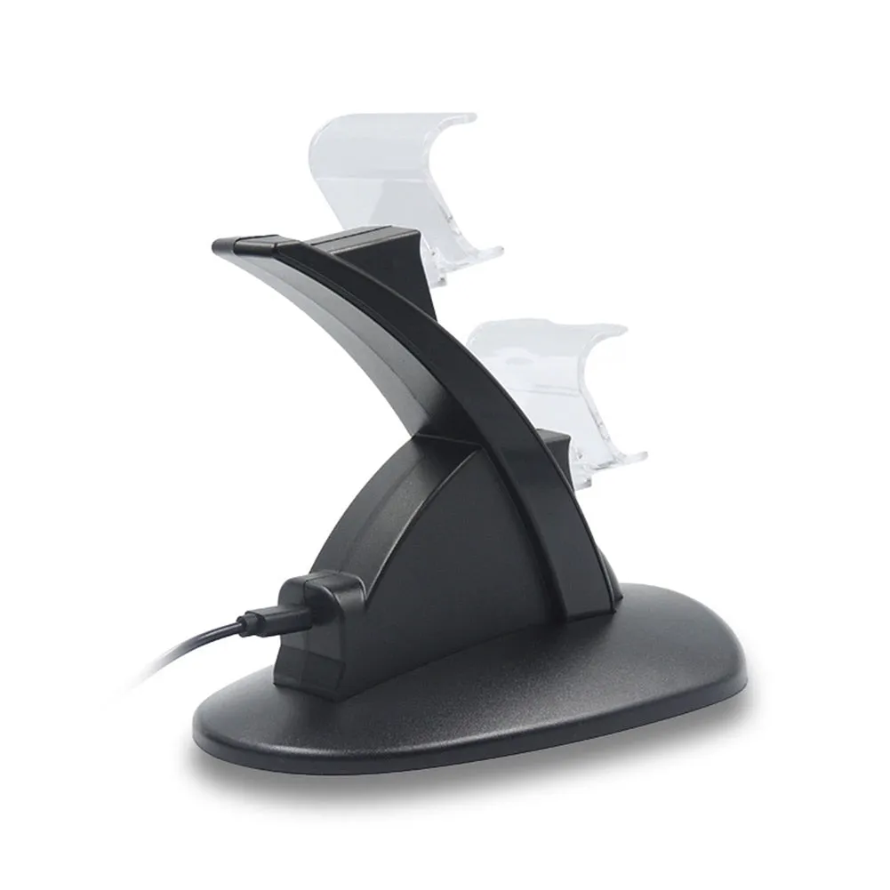 Dual USB Charging Station & Dock for PS4 Game Controllers