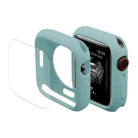 ENKAY Apple Watch (45mm) TPU cover with screen protector - Green