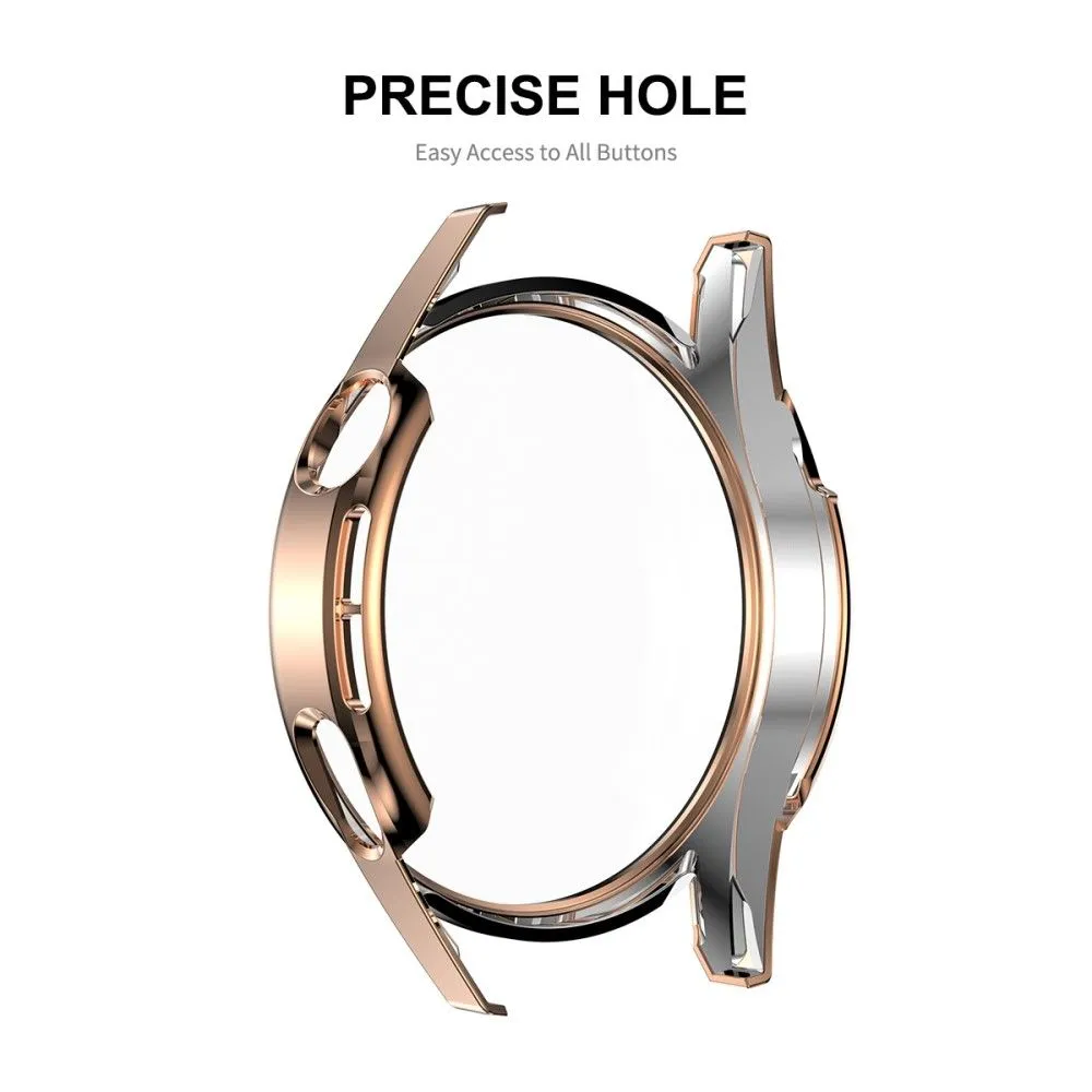 ENKAY Huawei Watch GT 3 (46mm) electroplated cover   tempered glass - Rose Gold