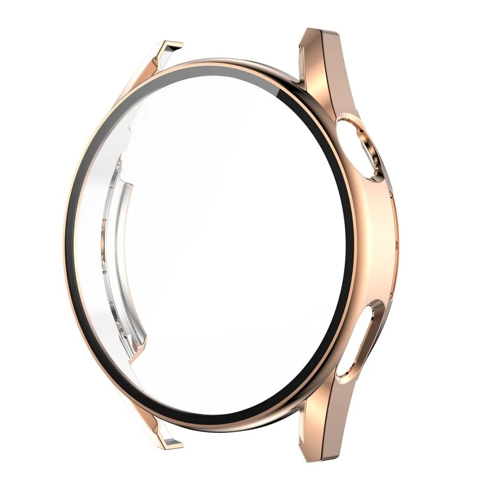 ENKAY Huawei Watch GT 3 (46mm) electroplated cover   tempered glass - Rose Gold