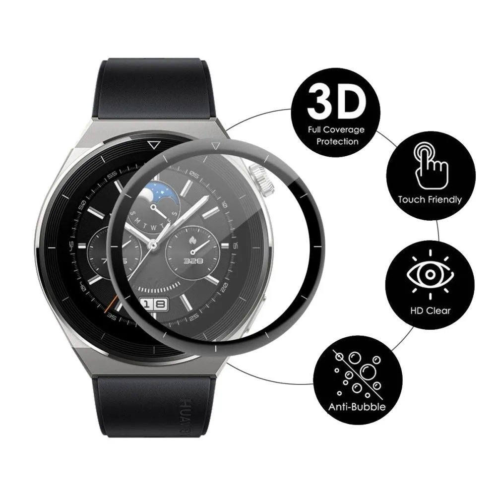 ENKAY Huawei Watch GT 3 Pro 46mm 3D curved PMMA screen protector