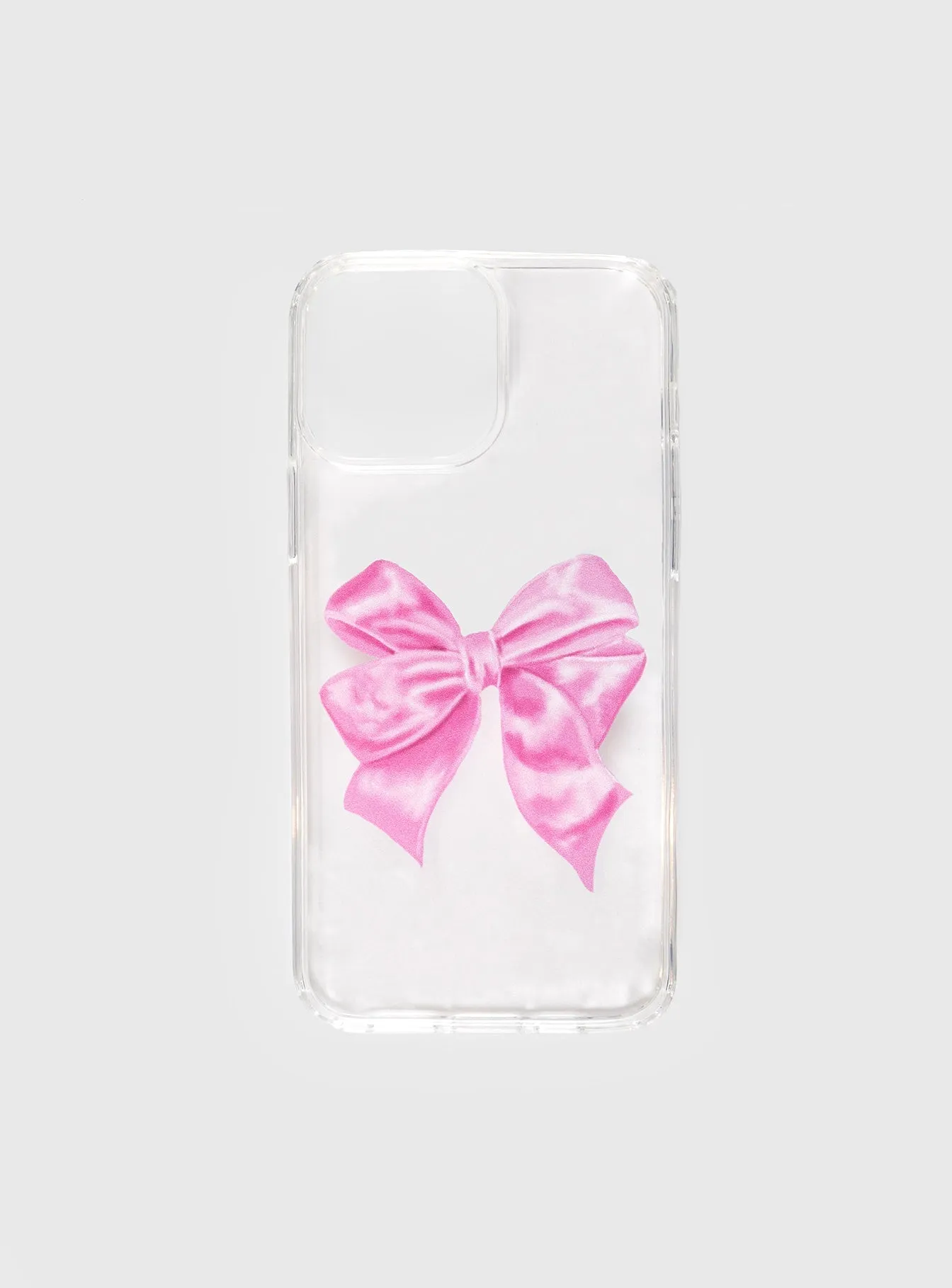 Enlighten Me Iphone Case Clear/Pink