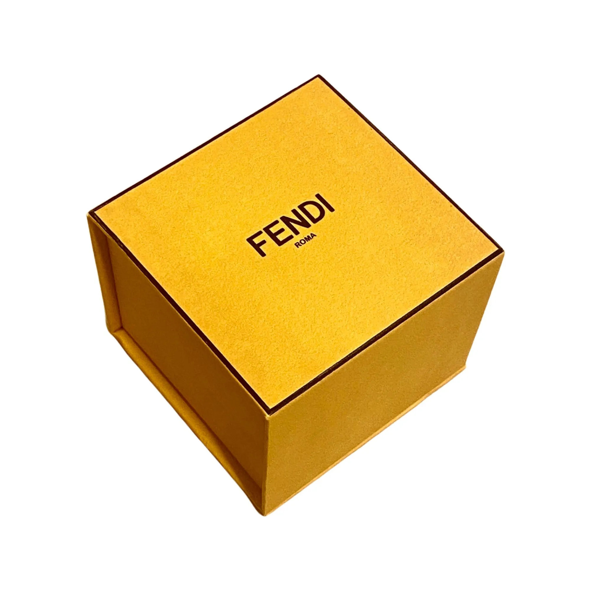 Fendi Fendimania Baguette Pearl Dial Monogram Satin Watch