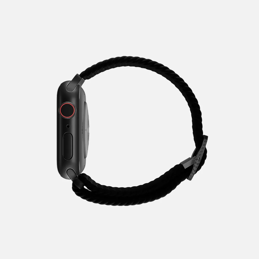 Flexible Braided Solo Loop - For Apple Watch - Black