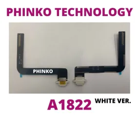 For iPad 9.7 2017 USB Dock Charging Port Connector Flex Cable A1822 A1823 white