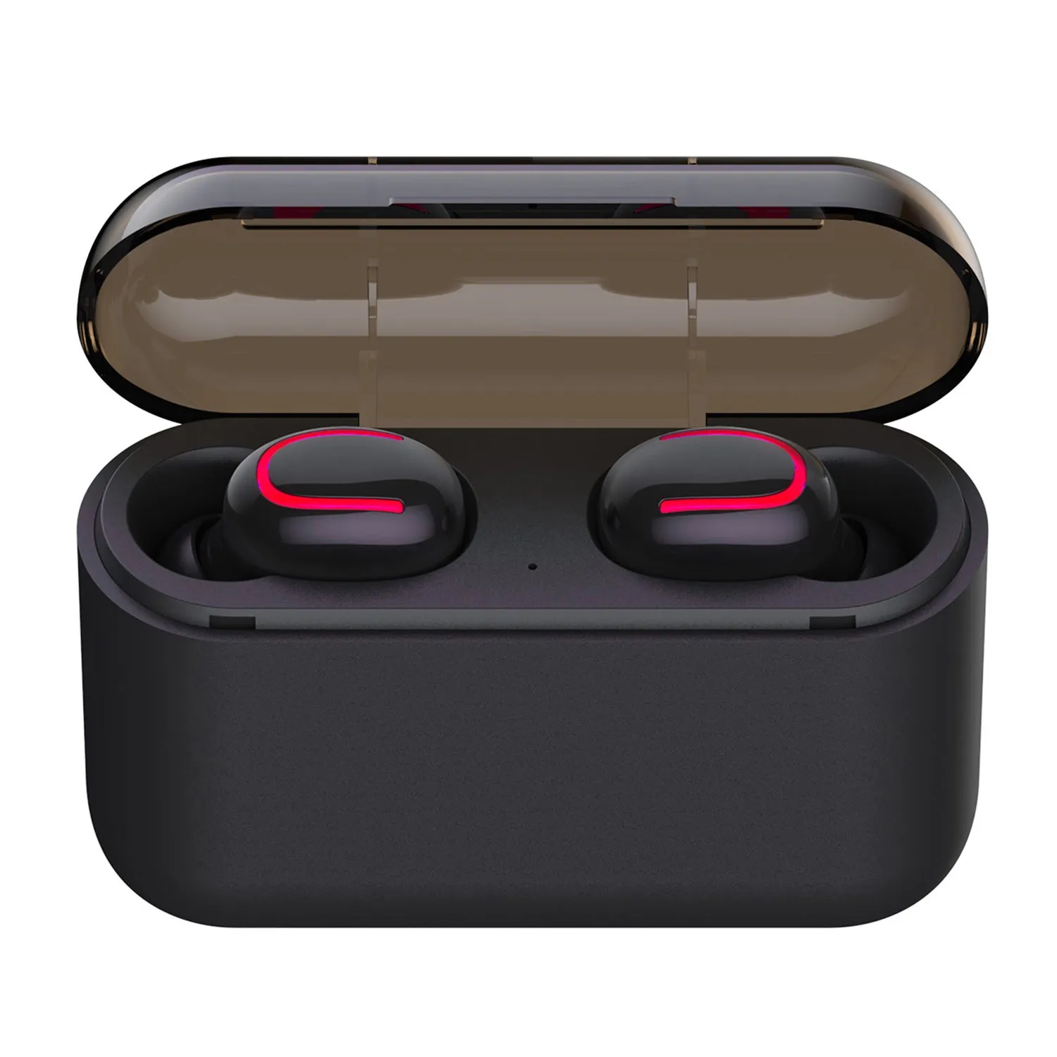 Fresh Fab Finds TWS Wireless 5.0 Earbuds In-Ear Stereo Headset Noise Canceling Earphone Headsets w/Mic Magnetic Charging Dock for Driving Working Travelling