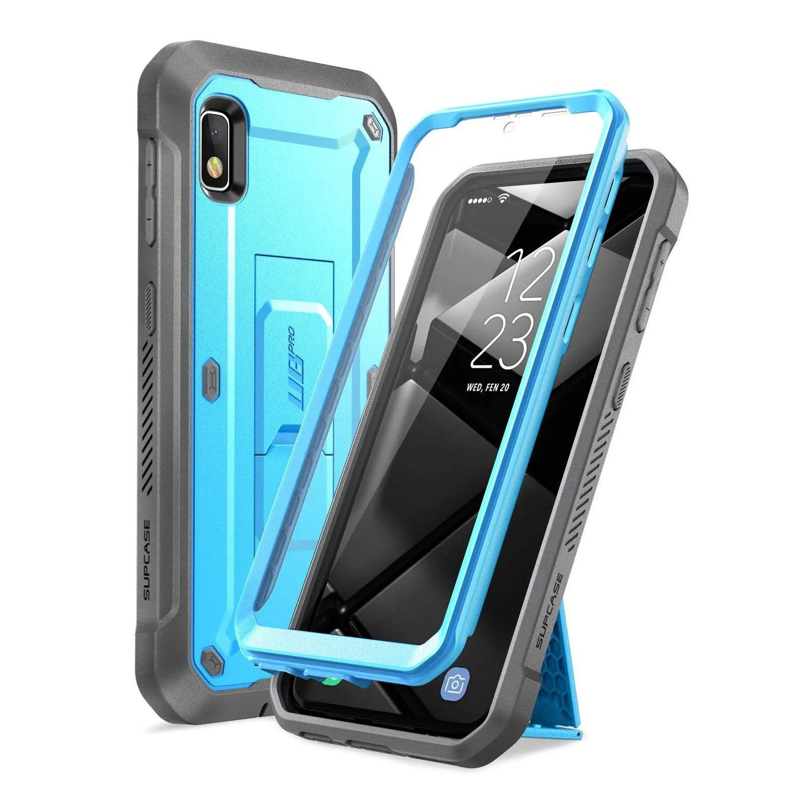 Galaxy A10e Unicorn Beetle Pro Rugged Holster Case-Blue