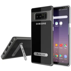 Galaxy Note 8 Lucid 3.0 Screen Protector W/ Anti-Shock Case [Grey]