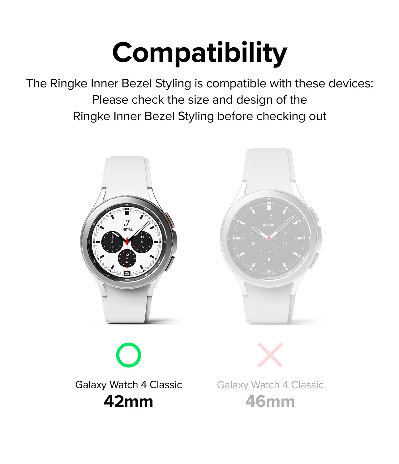 Galaxy Watch 4 Classic 42mm | Inner Bezel Styling