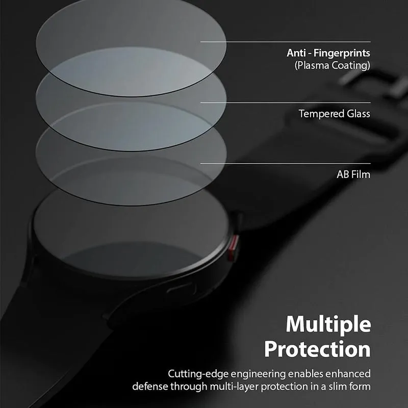 Galaxy Watch 4 / Watch 5 40mm (R4) ID Glass Screen Protector 4Pcs By Ringke