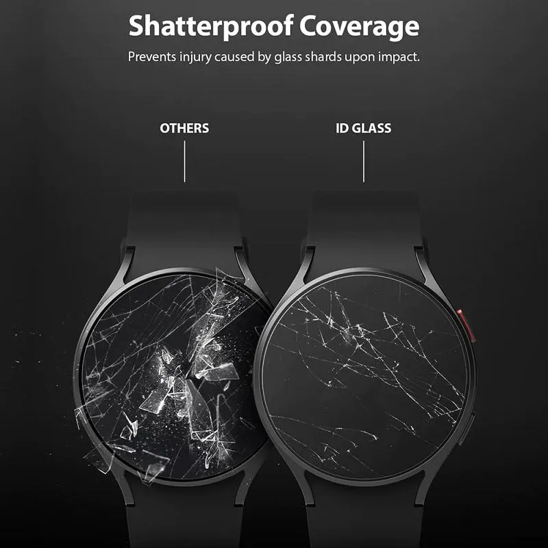 Galaxy Watch 4 / Watch 5 40mm (R4) ID Glass Screen Protector 4Pcs By Ringke