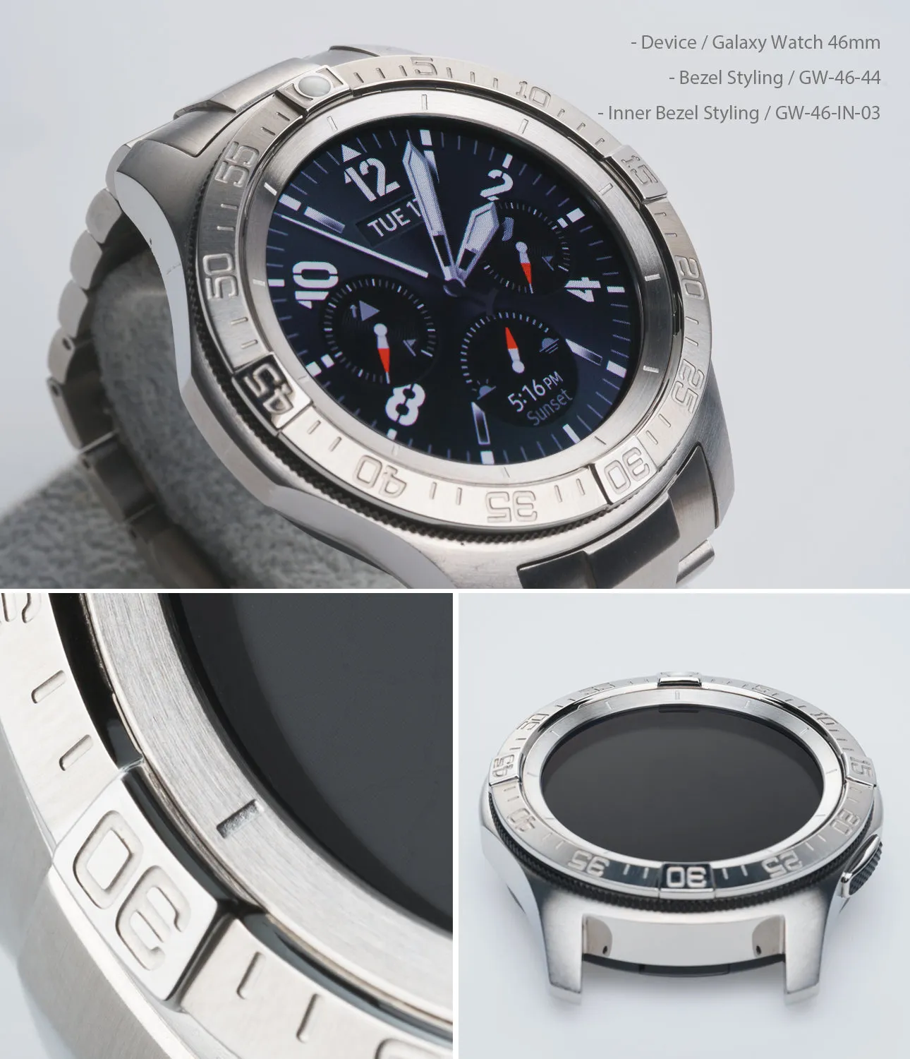 Galaxy Watch 46mm Inner Bezel Styling