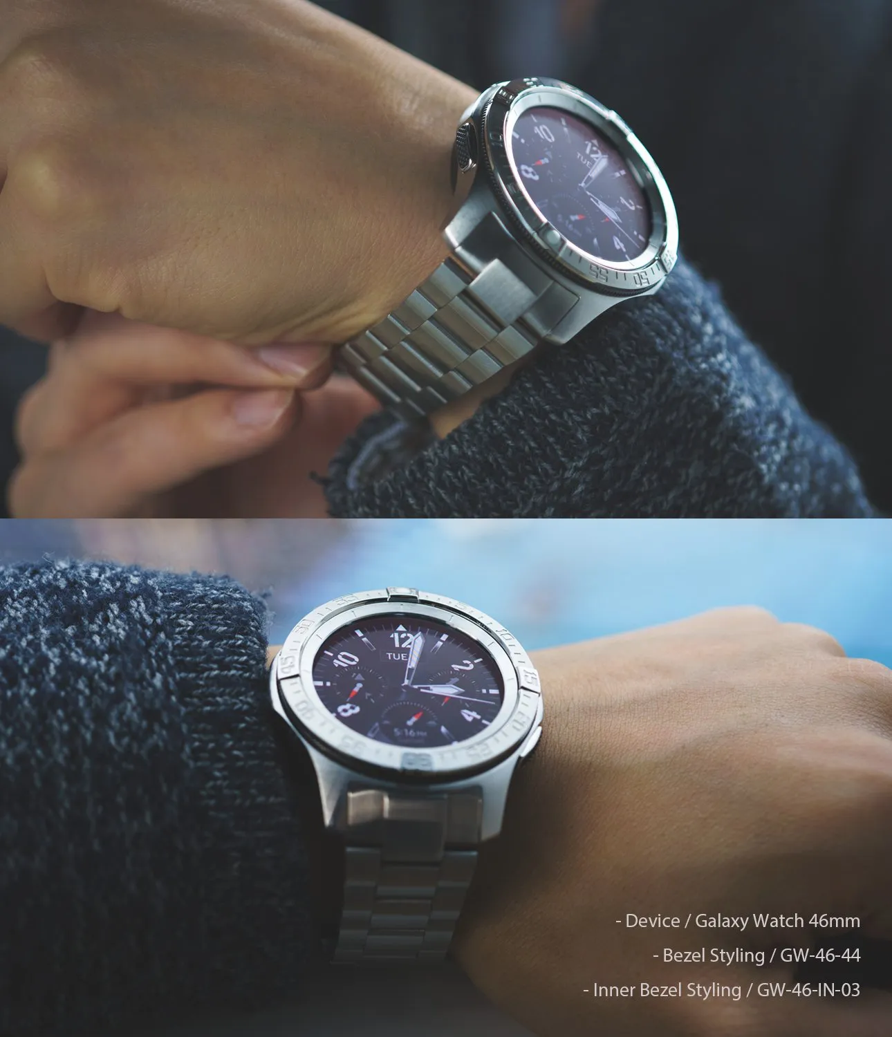 Galaxy Watch 46mm Inner Bezel Styling