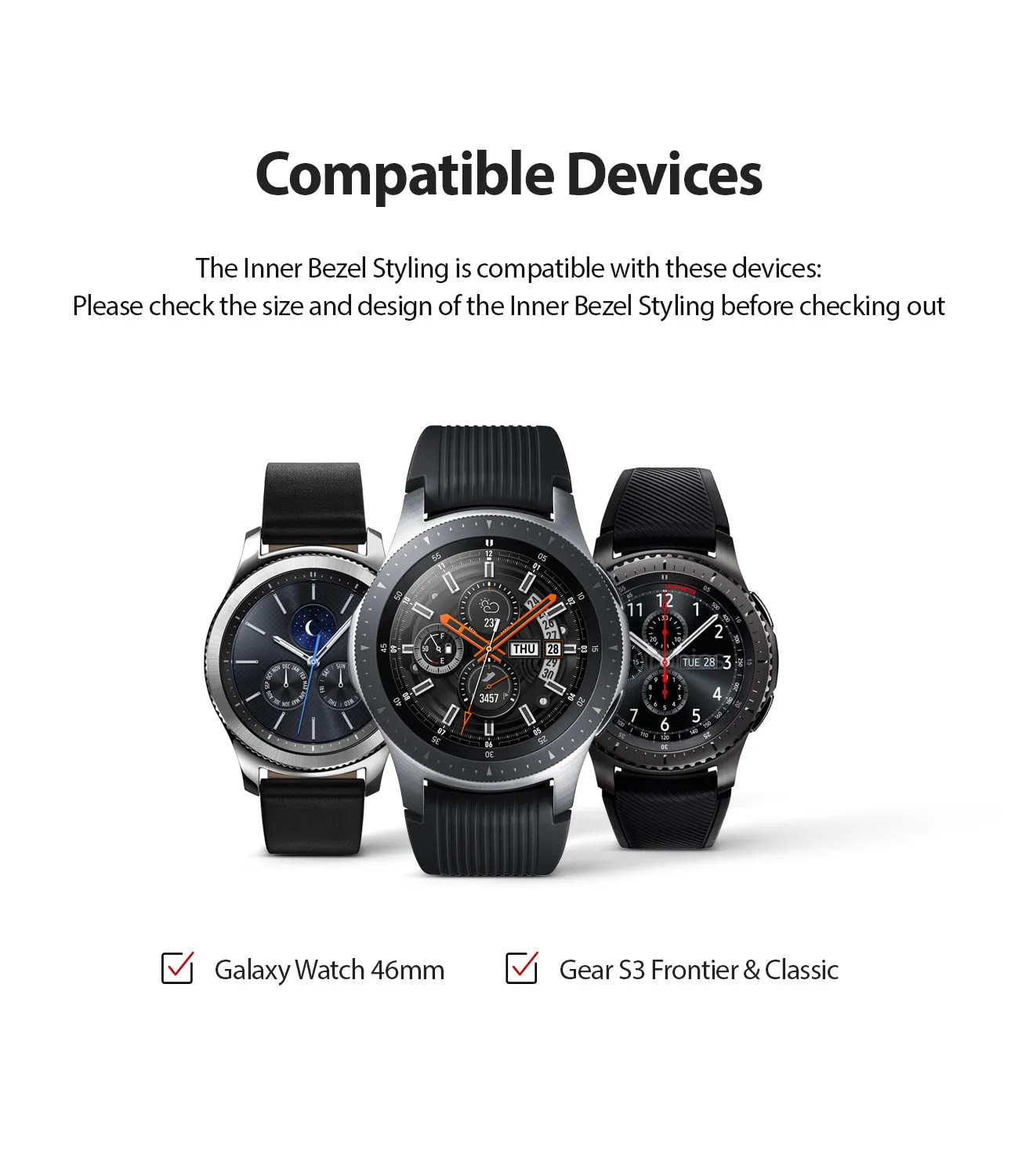 Galaxy Watch 46mm Inner Bezel Styling