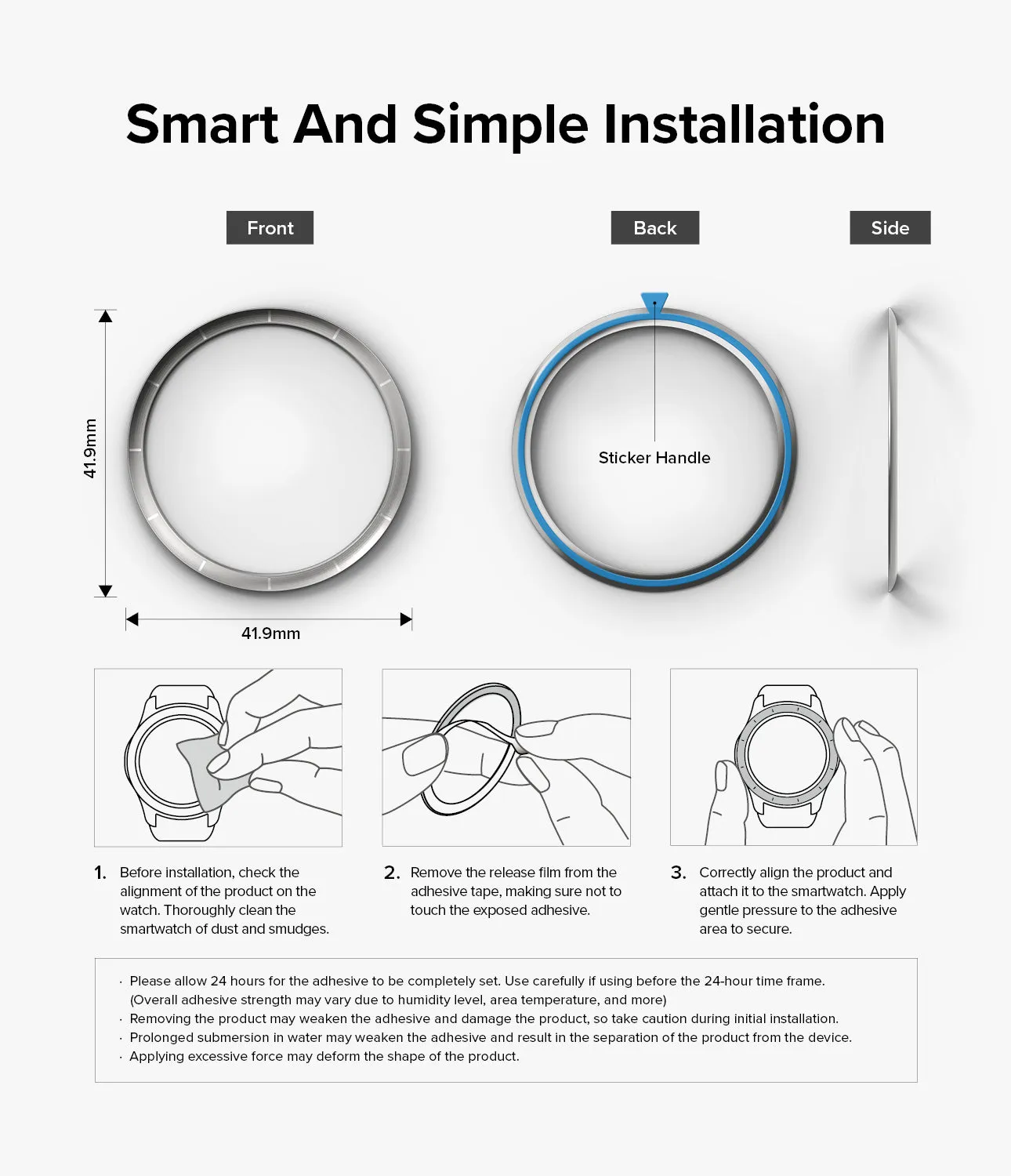 Galaxy Watch 5 Pro 45mm | Inner Bezel Styling