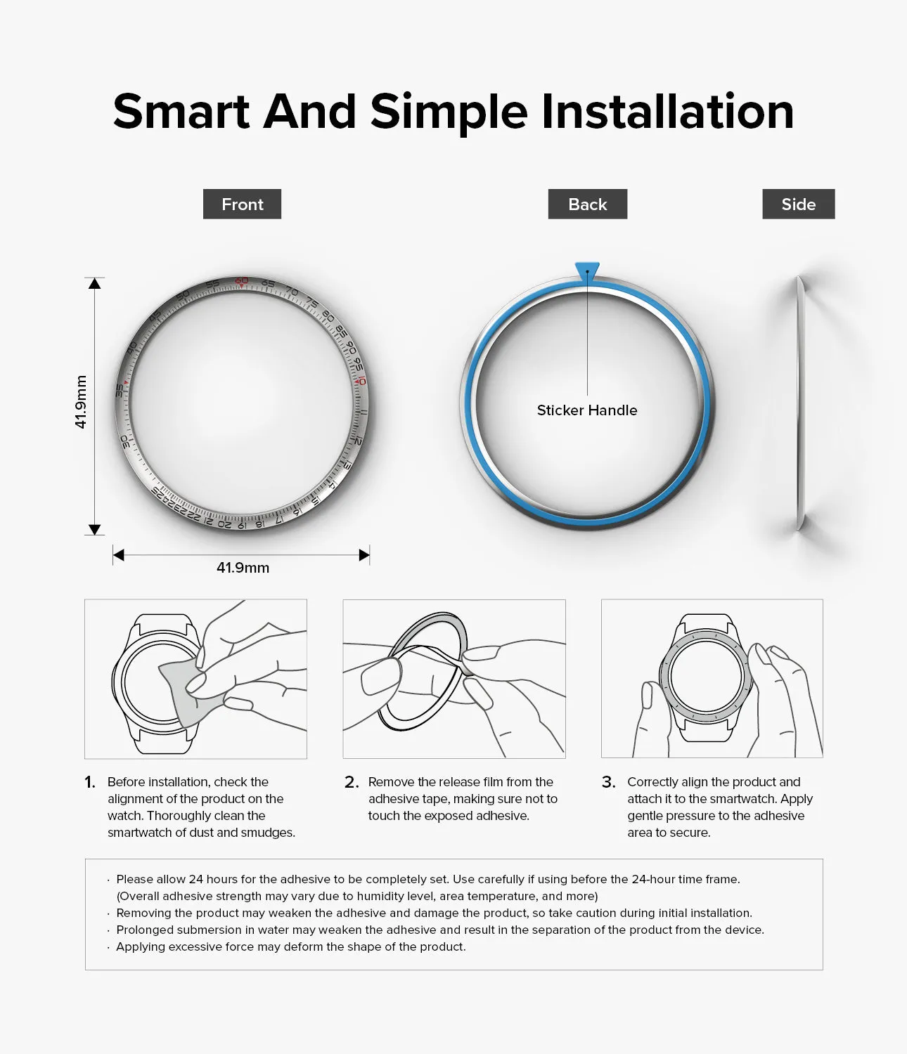 Galaxy Watch 5 Pro 45mm | Inner Bezel Styling