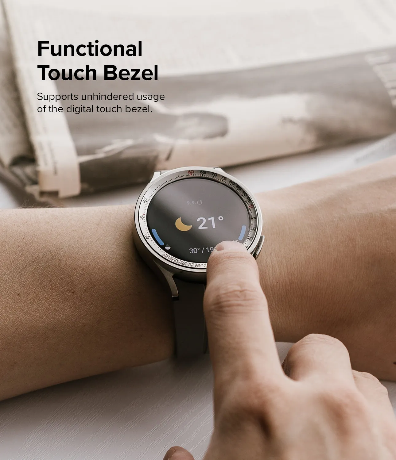 Galaxy Watch 5 Pro 45mm | Inner Bezel Styling