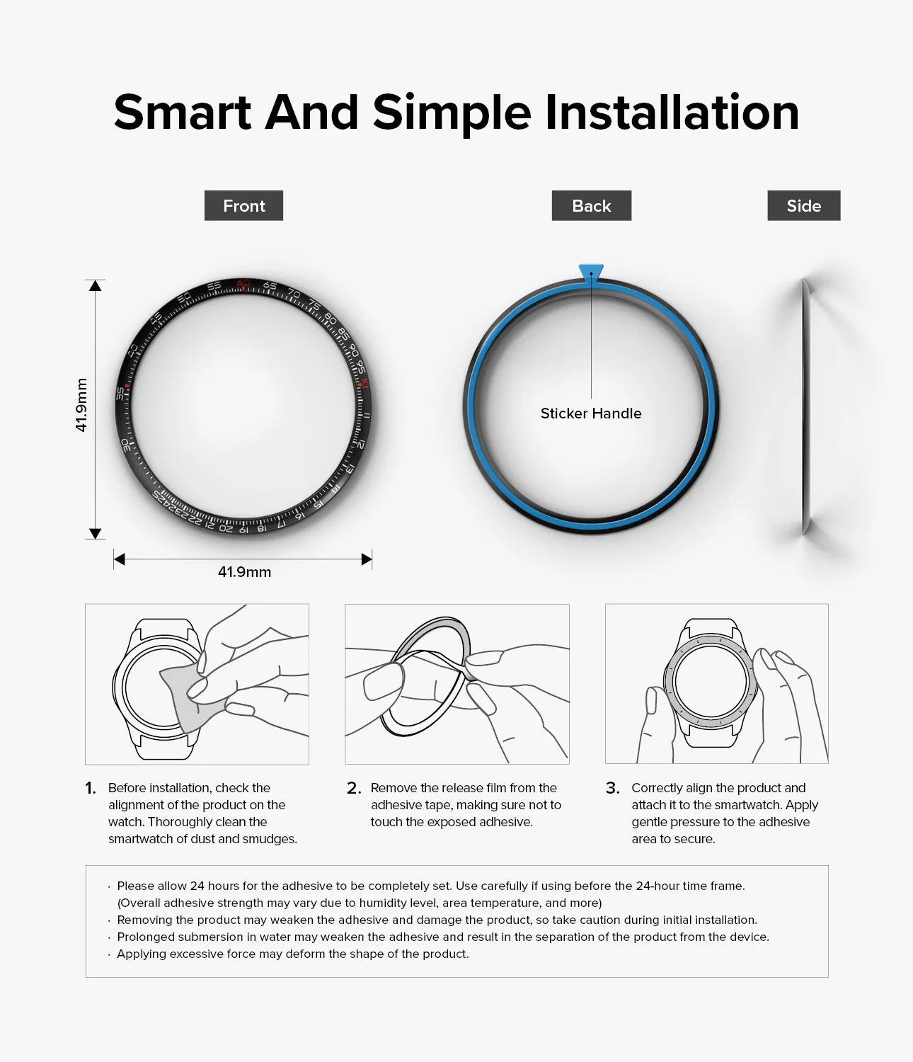 Galaxy Watch 5 Pro 45mm | Inner Bezel Styling