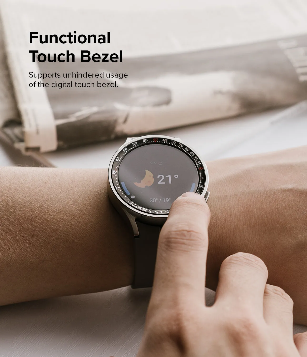 Galaxy Watch 5 Pro 45mm | Inner Bezel Styling