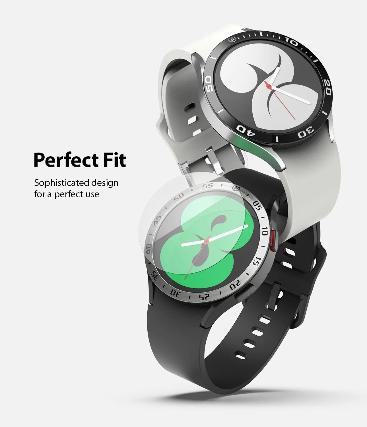 Galaxy Watch 5/4 44mm Screen Protector for Bezel Styling | Glass - R5