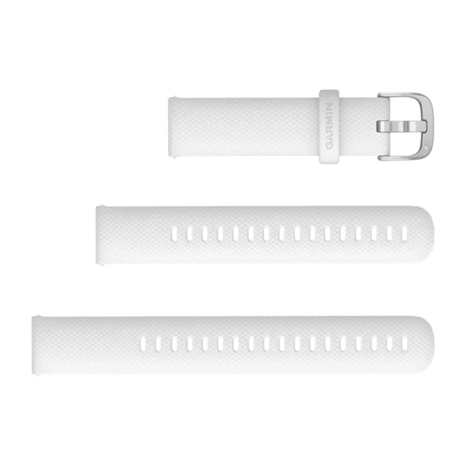 Garmin Quick Release Band 18 mm White with Silver Hardware (010-12932-0B)