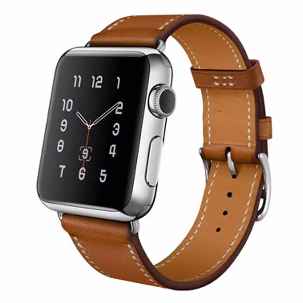 Genuine Leather Band For Apple Watch Strap Single Tour Apple Watch Band 38MM / 42MM Size Apple Watch Accessories