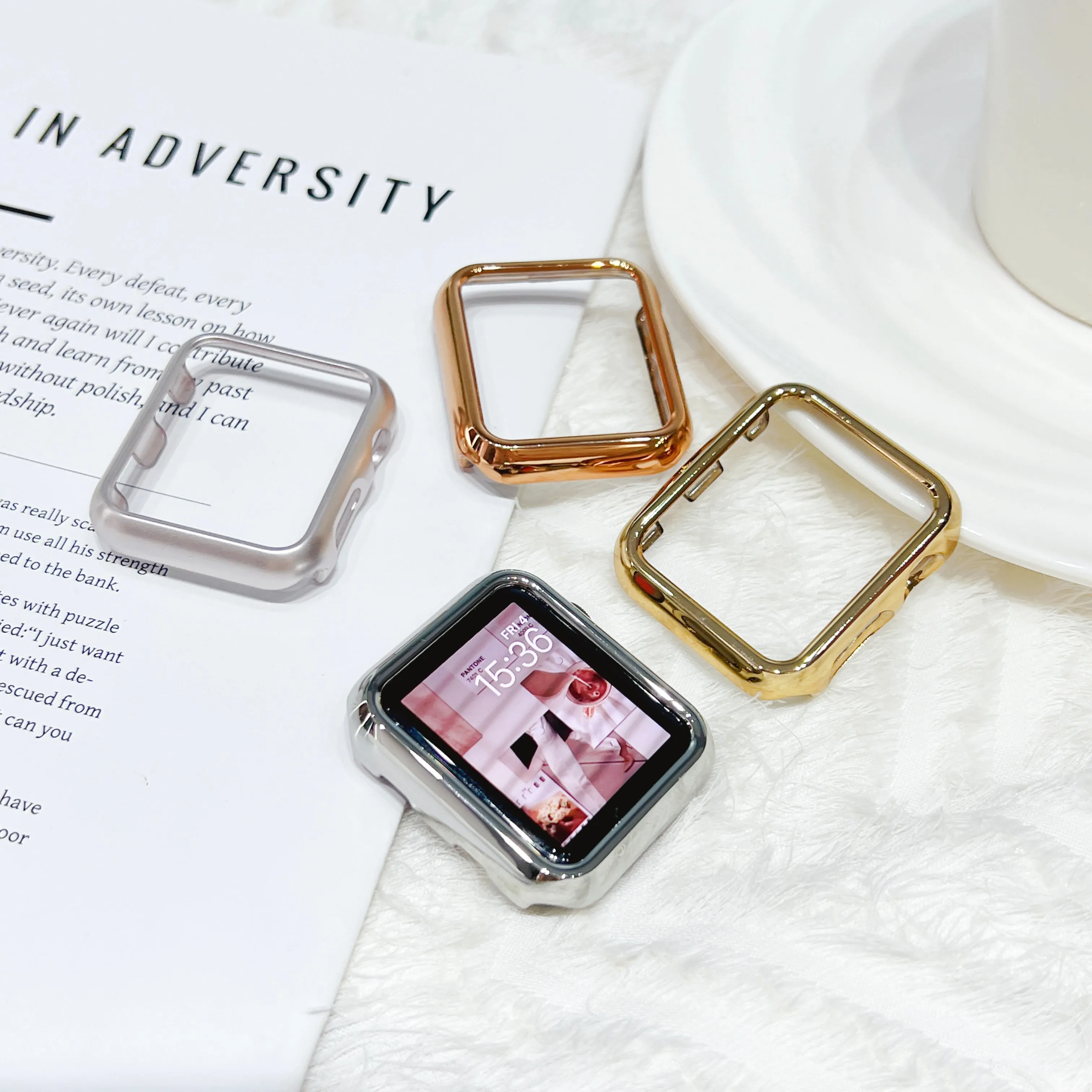 Glossy XOXO Apple Watch Cover