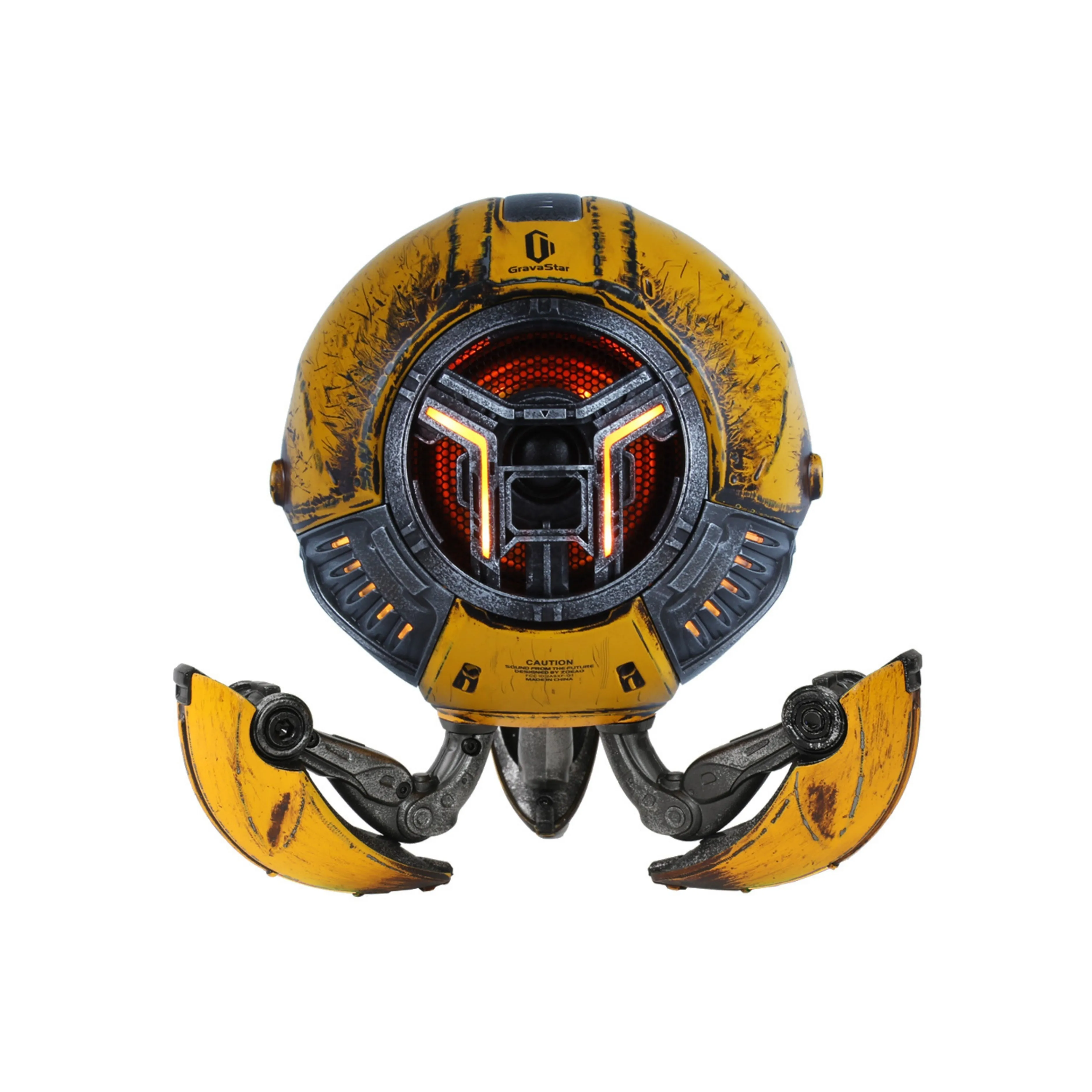 GravaStar Mars Pro Bluetooth Speaker (War Damaged Yellow)