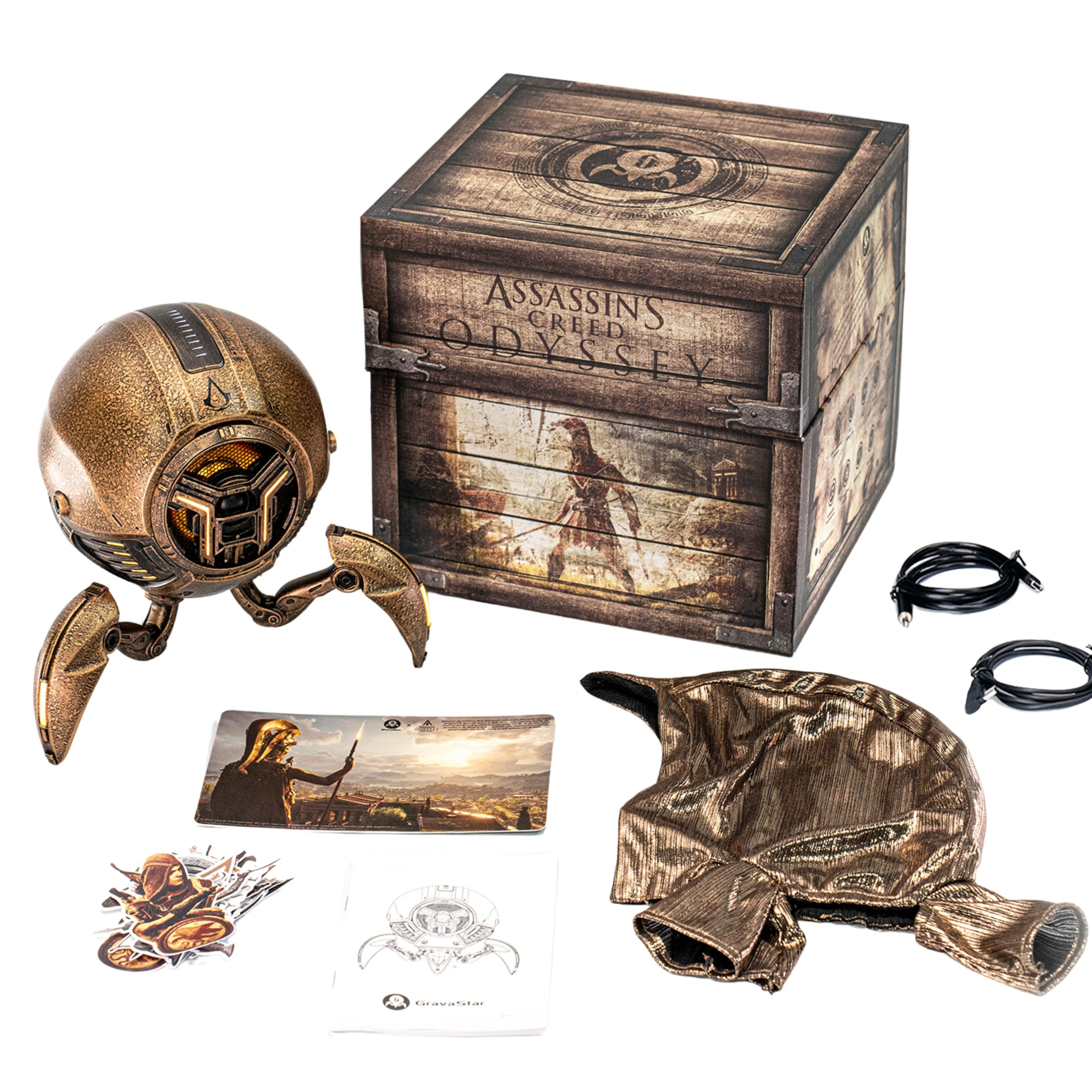 GravaStar Mars Pro Wireless Bluetooth Speaker - Limited Edition Assassin's Creed (Gold)