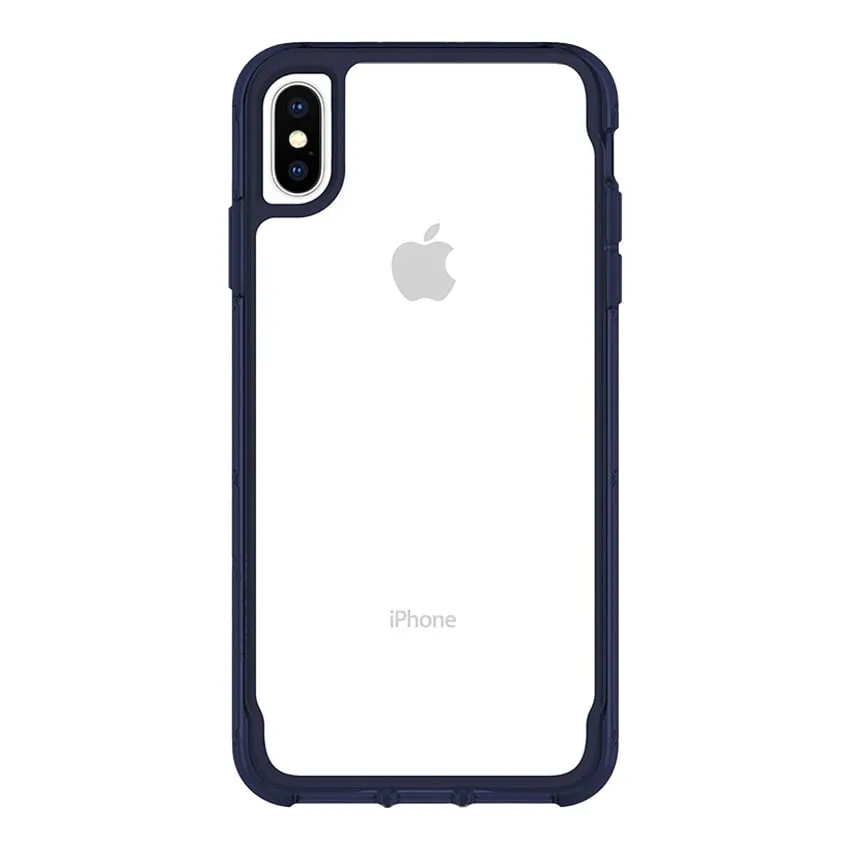 Griffin Survivor Case for iPhone XS Max Clear/Navy