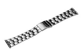 Hadley Roma MB9246W 26mm Wide Stainless Mens Metal Watch Band