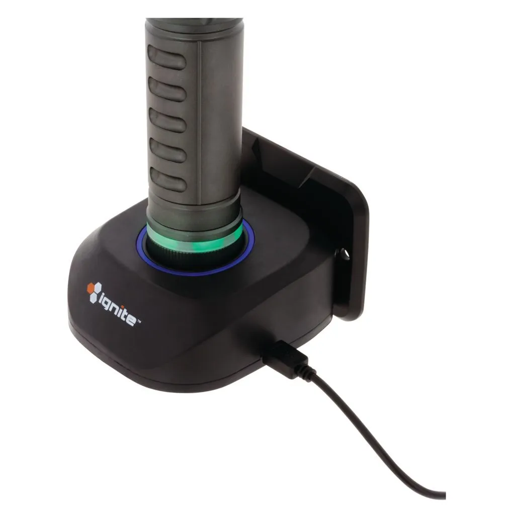 Heavy Duty Medium Torch With Focus & Charging Dock